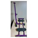 Leg Magic X Exercise Machine in Purple