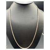 Sterling Silver Chain Necklace, Marked 925