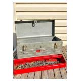 Craftsman Metal Toolbox With Contents