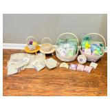 Longaberger Easter Basket and Accessories Set