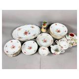 JPM Made in Poland Floral Dinnerware Set