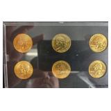 2009 Gold Edition Territory Quarter Set