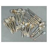 Silver-Plated Flatware Assortment