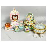Decorative Figurines and Glass Items
