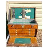 H. Gerstner & Sons Wooden Machinist Chest