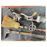 Early Hand Tools With Grinder