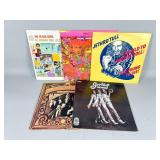 5 Rock Vinyl LP Records