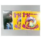 Jimi Hendrix Vintage Vinyl Records Collection