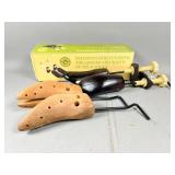 Wooden and Plastic Shoe Stretchers