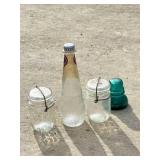 Pride of the Farm Bottle and Glass Collectibles