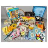 Large Assortment of Sewing and Needlecraft Supplie