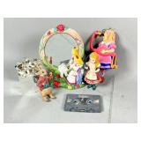 Alice in Wonderland Figurines Lot