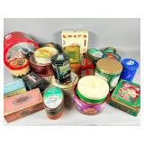 Decorative Tin Containers