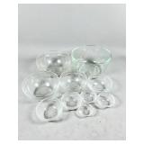 Clear Glass Mixing Bowls