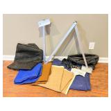 RV Stabilizer with Pads and Ratchet Strap