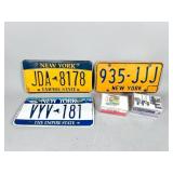 New York License Plates & Cassettes