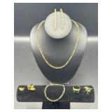 Gold and Gold Plated Jewelry Collection