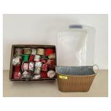 Holiday Ribbons with Storage