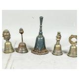 Five Decorative Table Bells