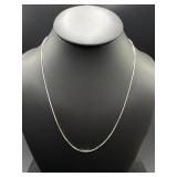 Sterling Silver 20-Inch Chain Necklace