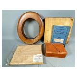 Wooden Items and Manual