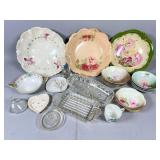 Ceramic Plates, Bowls, and Glassware