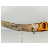 Hand Saw with Wooden Handle and Sheath