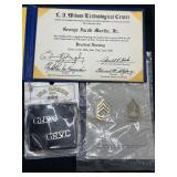 Practical Nursing Certificate with Military Insign