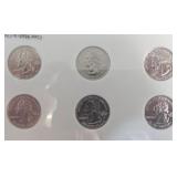 2009 Platinum Edition Territory Quarter Set