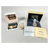 Elgin and Seiko Watches in Boxes