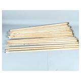 Wooden Pool Cue Sticks