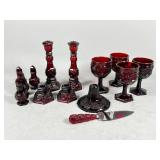 Ruby Depression Glassware