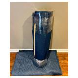 Rolled Blue Textile Moving Blankets