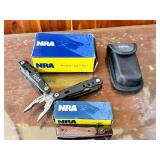 NRA-Branded Multi-Tool and Folding Knife Set