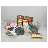 Kitchenware Lot With Utensils & Accessories