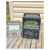 Two Vintage Diagnostic Meters