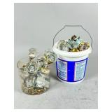 Glass and Metal Door Knobs