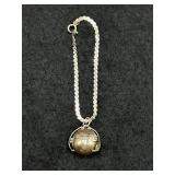 Expandable Locket Bracelet with Chain