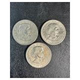 1979 Susan B. Anthony Dollar Coins Set
