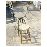 Industrial Metal Stools