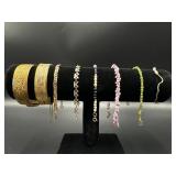 Metal and Beaded Bracelets