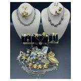 Costume Jewelry Featuring Floral Designs