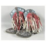 Roper Womenï¿½s Fringe Cowboy Boots