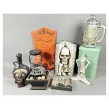 Eclectic Lot of Halloween and Decorative Items