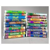 18 Disney and Family VHS Movies