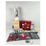 Tools, Lamp, and Electronics Lot
