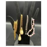 Jewelry Lot with Necklace and Bracelets