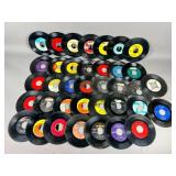 45 RPM Vinyl Records Assorted Labels