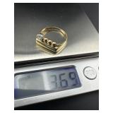 14 Karat Yellow Gold Ring with Stone