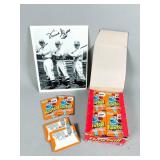 1990 Donruss Baseball Card Set with Signed Photo